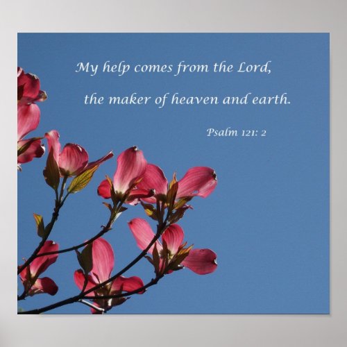My help comes from the Lord Poster