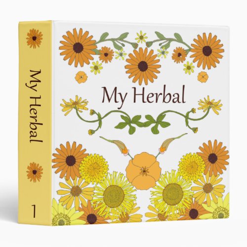 My Herbal binder