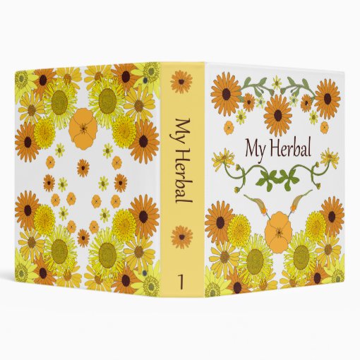 My Herbal binder Zazzle