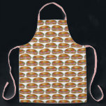 My Hero Ham Cheese Hoagie Submarine Sub Sandwich Apron<br><div class="desc">All-over-print apron features an original marker illustration of a ham and cheese deli sub sandwich.

This design is also available on other products. Don't see what you're looking for? Need help with customization? Contact Rebecca to have something designed just for you.</div>