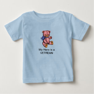 My hero is a VETERAN BABY T-Shirt