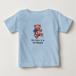 My hero is a VETERAN BABY T-Shirt