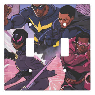 My Hero Is Here Light Switch Cover