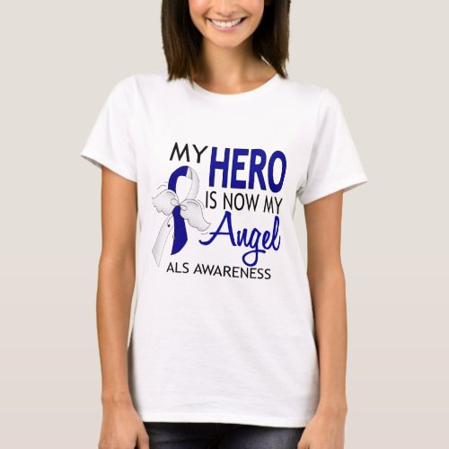 My Hero Is My Angel ALS T_Shirt