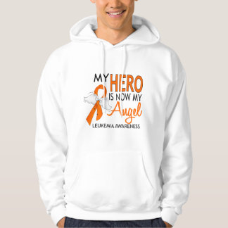My Hero Is My Angel Leukemia Hoodie