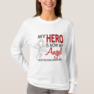 My Hero Is My Angel Mesothelioma T-Shirt