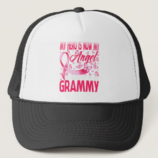 My Hero Is Now My Angel In Memory Of My Grammy Trucker Hat
