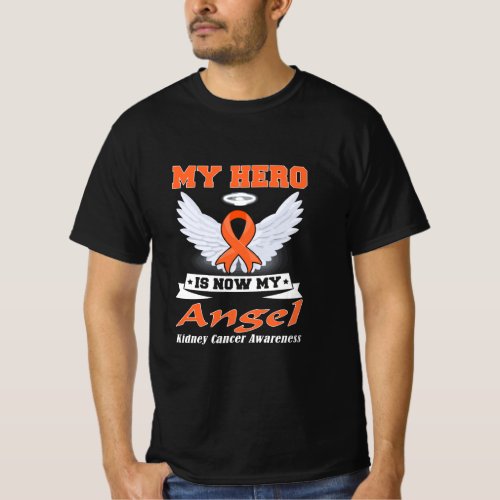 My Hero is Now My Angel ney Cancer Awareness Month T_Shirt