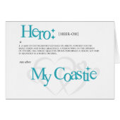My Hero, My Coastie (Front Horizontal)