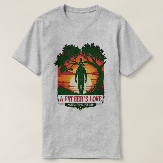 My Hero, My Father T-Shirt (Design Front)