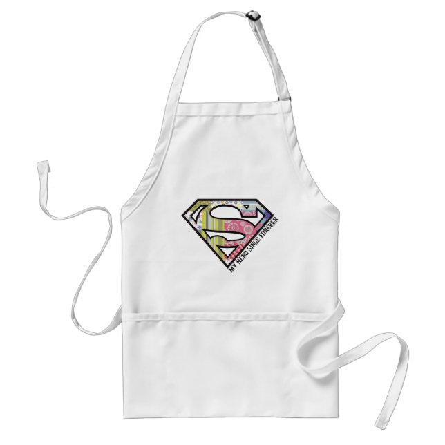 My Hero Since Forever Adult Apron (Front)