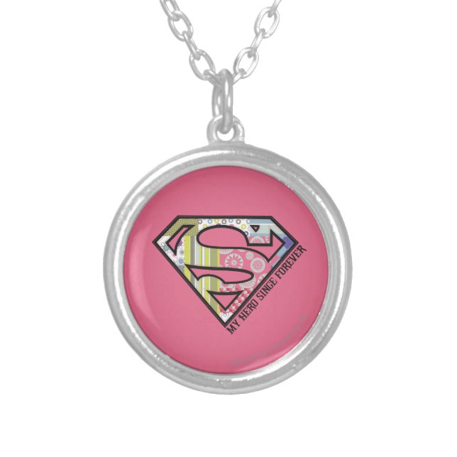 My Hero Since Forever Silver Plated Necklace (Front)
