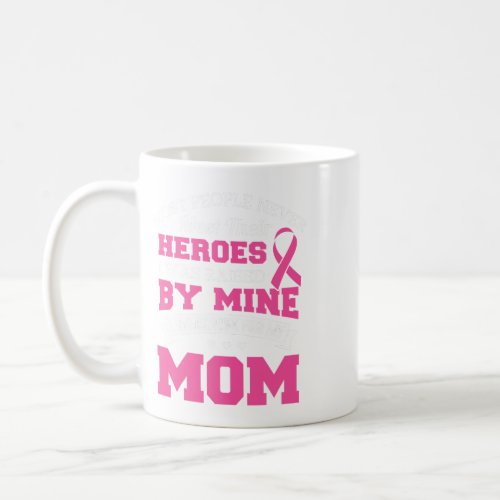 My Heroes I Wear Purple For My Mom Mother Pancreat Coffee Mug