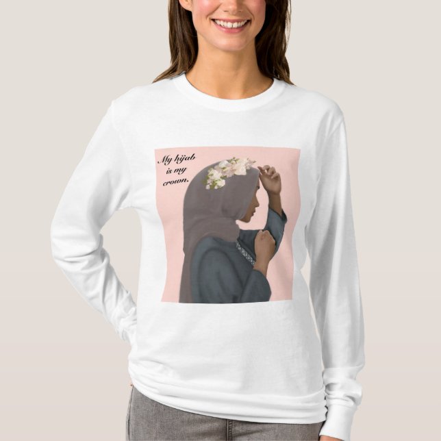 My Hijab is My Crown Shirt (Front)