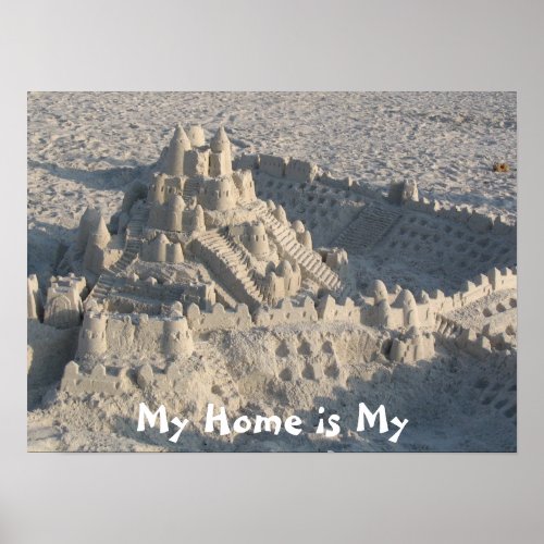 My Home is My Castle Poster