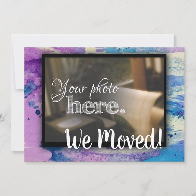 My Home Is My Sanctuary Home Blessing Inspiration  Invitation (Front)