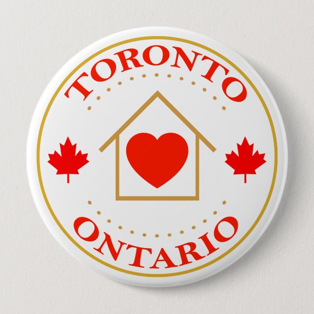 My Home Town Button (Front)