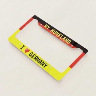 MY HOMELAND GERMANY LICENSE PLATE FRAME