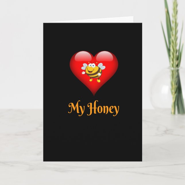 My Honey Save The Bees Gift Card (Front)