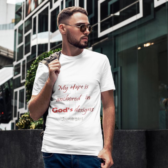 My Hope is Anchored in God's Design T-Shirt (Creator Uploaded)