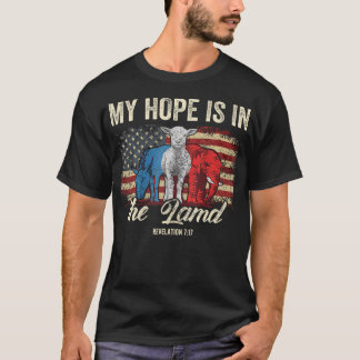 My Hope Is In The Lamb Funny Scripture Christian U T-Shirt