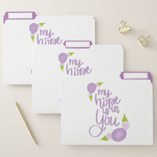 My Hope Is In You File Folders