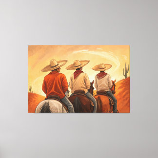 MY HORSE FRIEND CANVAS PRINT