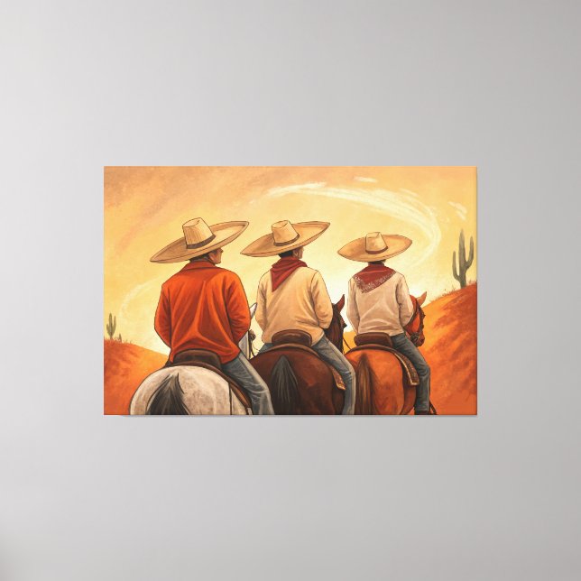 MY HORSE FRIEND CANVAS PRINT (Front)