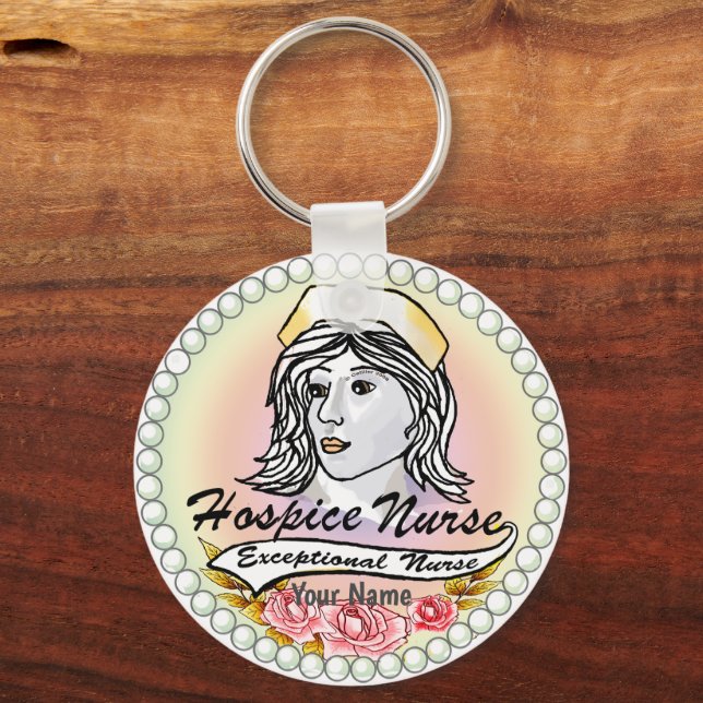 My Hospice Nurse Keychain (Front)