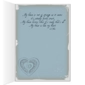 My house is like my heart - blue (Inside (Right))