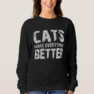 My House My Cat Rules Sweatshirt