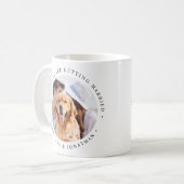 My Humans Are Getting Married Custom Dog Photo Coffee Mug (Front Left)