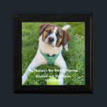 My Human's Are Getting Married Engagement Photo  Gift Box<br><div class="desc">Add your dog's photo to this gift box to announce your engagement or as an engagement gift for couple. A fun addition to an engagement party,  bridal shower,  wedding shower or any of the pre-wedding festivities. See our collection of "My Human's are getting Married' for more matching products.</div>