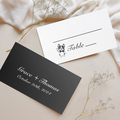 My Humans are Saying We Do Dog Place Card