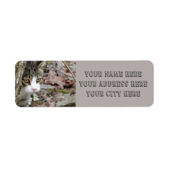 My Hunting Cat  Label (Front)