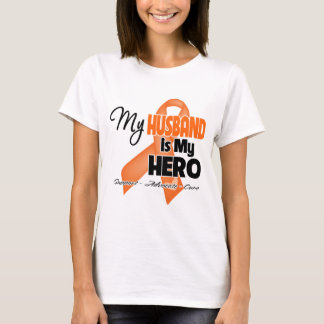 My Husband is My Hero - Leukemia T-Shirt