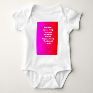 My husband on valentine's day baby bodysuit