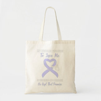 My Husband Promises To Love Me In Stomach Cancer Tote Bag