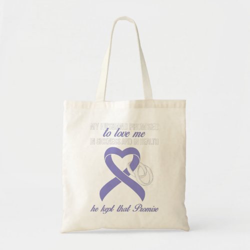 My Husband Promises To Me In Sickness Stomach Peri Tote Bag