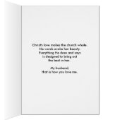 My Husband's Love Cards (Inside (Right))