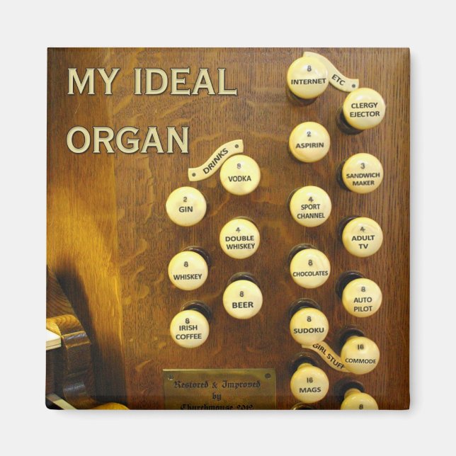 My ideal organ magnet (Front)