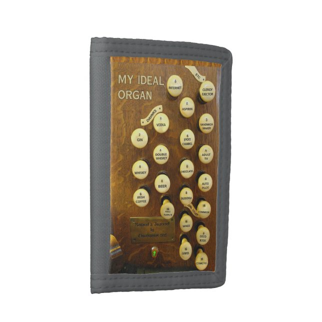 My ideal organ tri-fold wallet (Side)