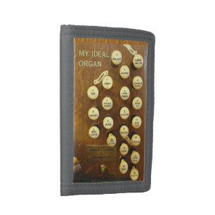 My ideal organ trifold wallet