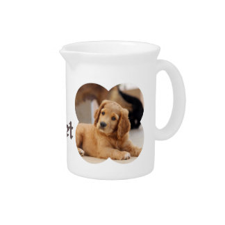 My Ideal Pet – Puppy Love Design Beverage Pitcher