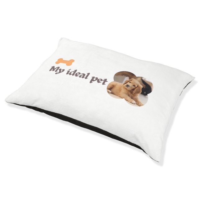 My Ideal Pet – Puppy Love Design Pet Bed (Angled)