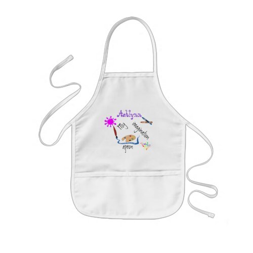 My imagination apron _ Personalized