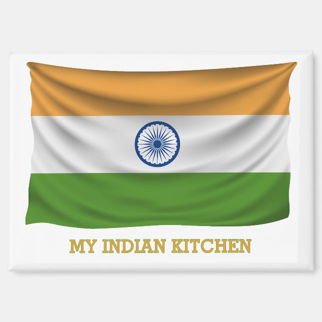 My Indian Kitchen Magnet (Front)
