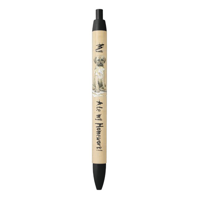 My Irish Wolfhound Ate my Homework Pen (Front Vertical)