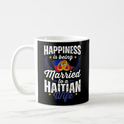 My Is Haitian Haiti Pride Married Flag Wedded Cult Coffee Mug