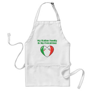 My Italian Family Is My Everything True Love Adult Apron